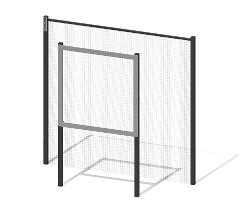 Мишень на стойках “Квадратная”