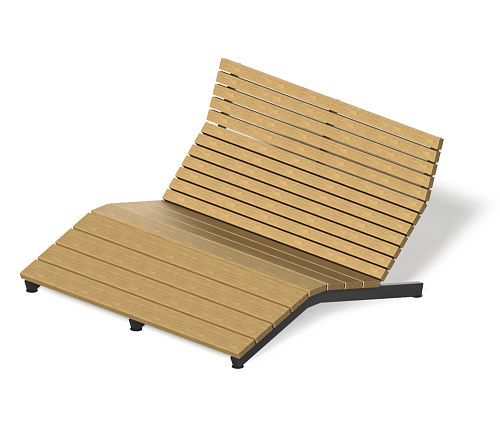 Шезлонг “Мистраль” двухместный
