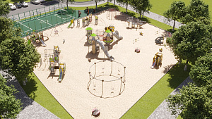 Игровая площадка №16 (50 x 50 м)