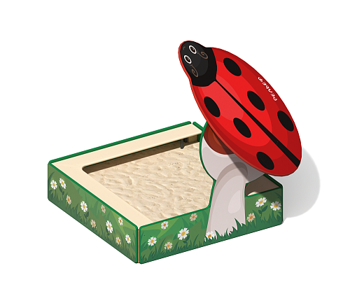 Песочница “Божья коровка”