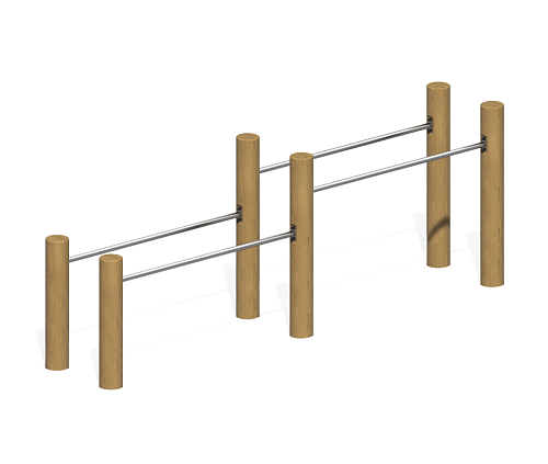 Воркаут-комплекс эко “Двойные брусья”