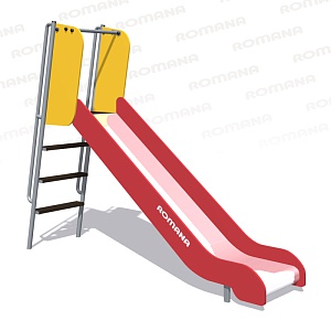 Горка h1250, скат нержавейка Романа 110.23.00