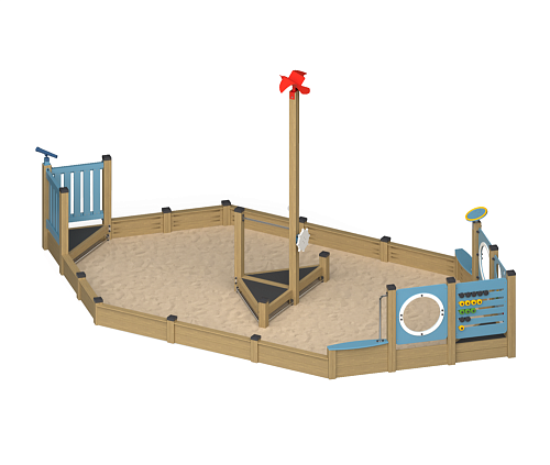 Песочница “Кораблик”