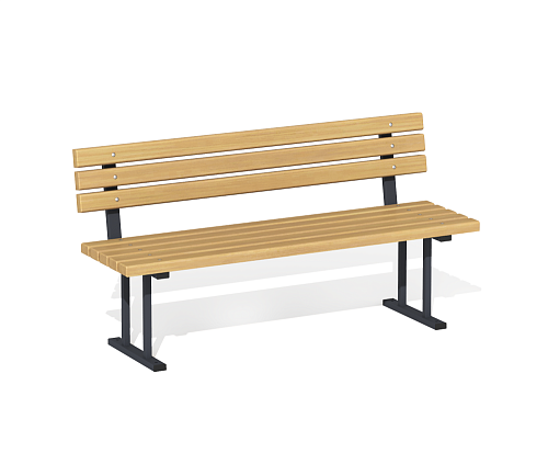 Диван парковый