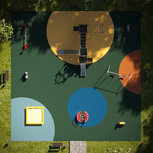 Игровая площадка №19 (15 x 15 м)