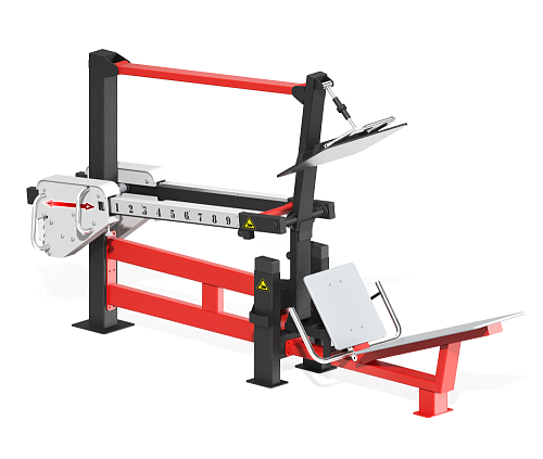Уличный силовой тренажер для жима ногами