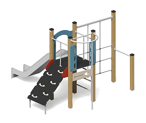 Игровой комплекс “Башня с сетью”