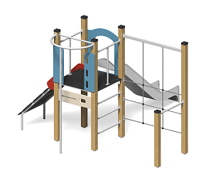 Игровой комплекс “Башня с сетью”