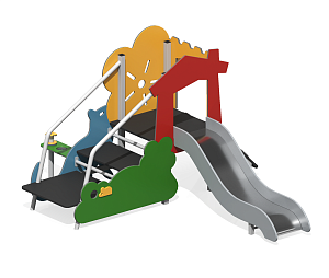 Игровой комплекс “Замок со скалодромом”